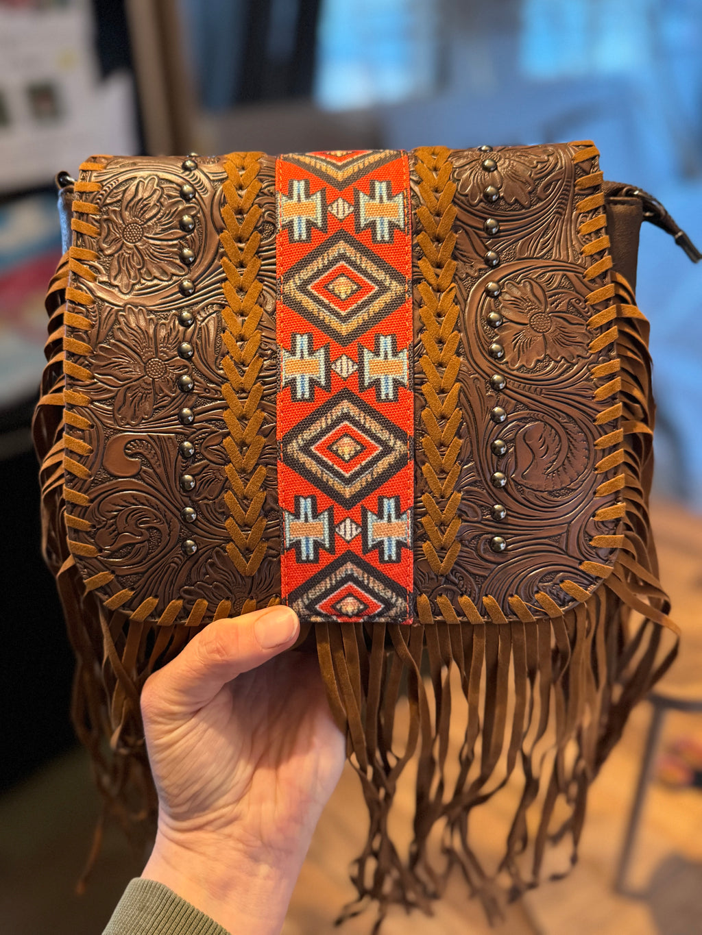 Apache Trail Fringe Bag