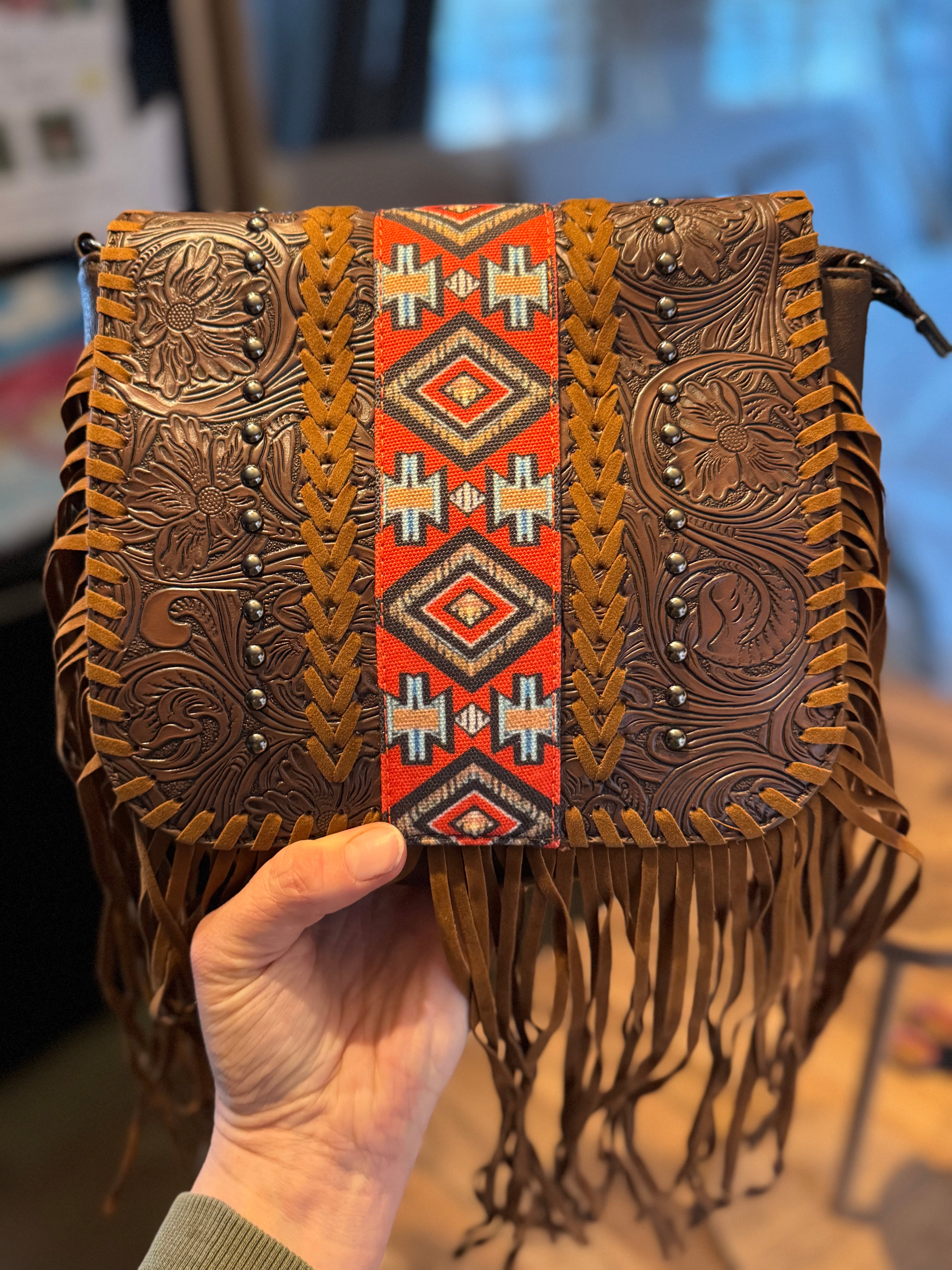 Apache Trail Fringe Bag