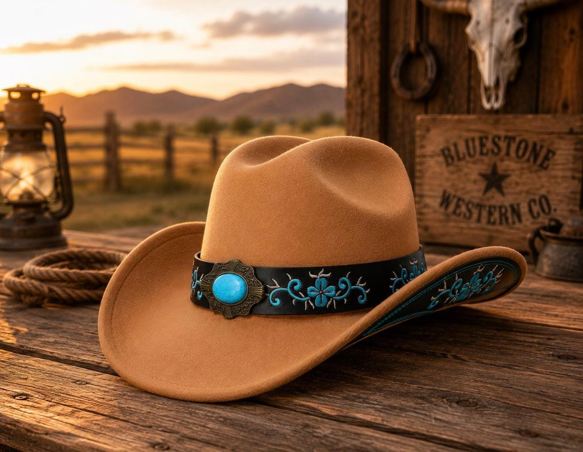 Camel Heritage Western Cowboy Hat