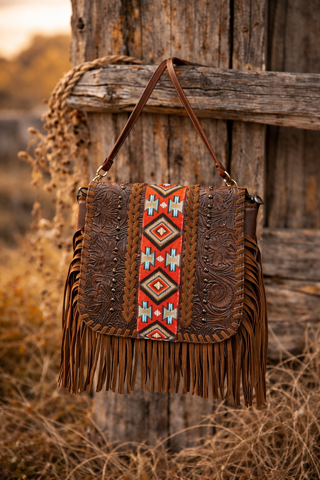 Apache Trail Fringe Bag