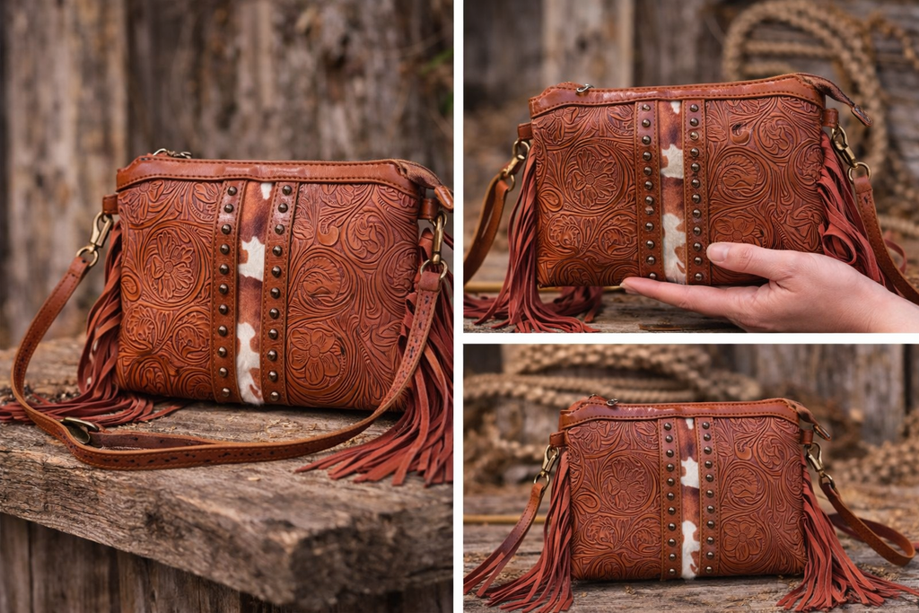 Copper Creek Fringe Crossbody Bag