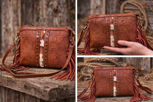 Copper Creek Fringe Crossbody Bag