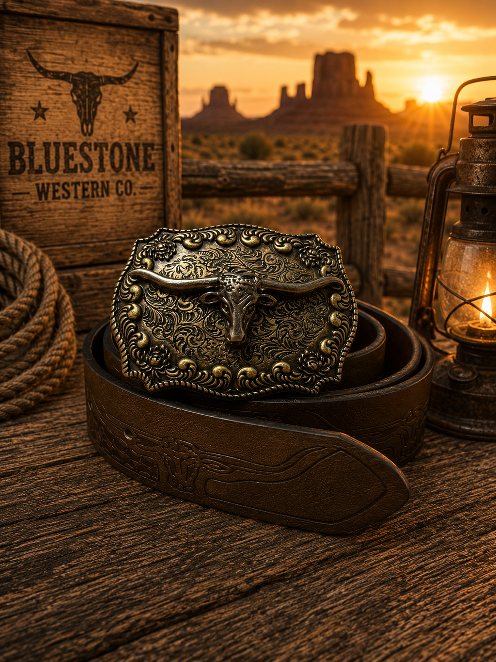 Longhorn Legacy Western Belt