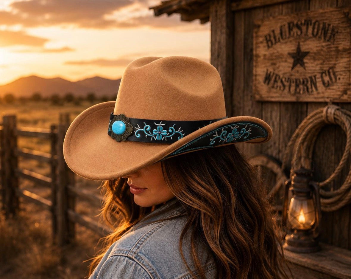 Camel Heritage Western Cowboy Hat