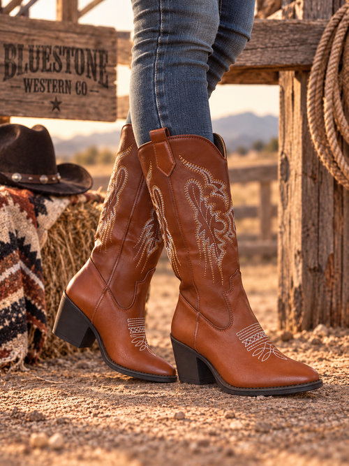 Copper Canyon Western Cowgirl Boots