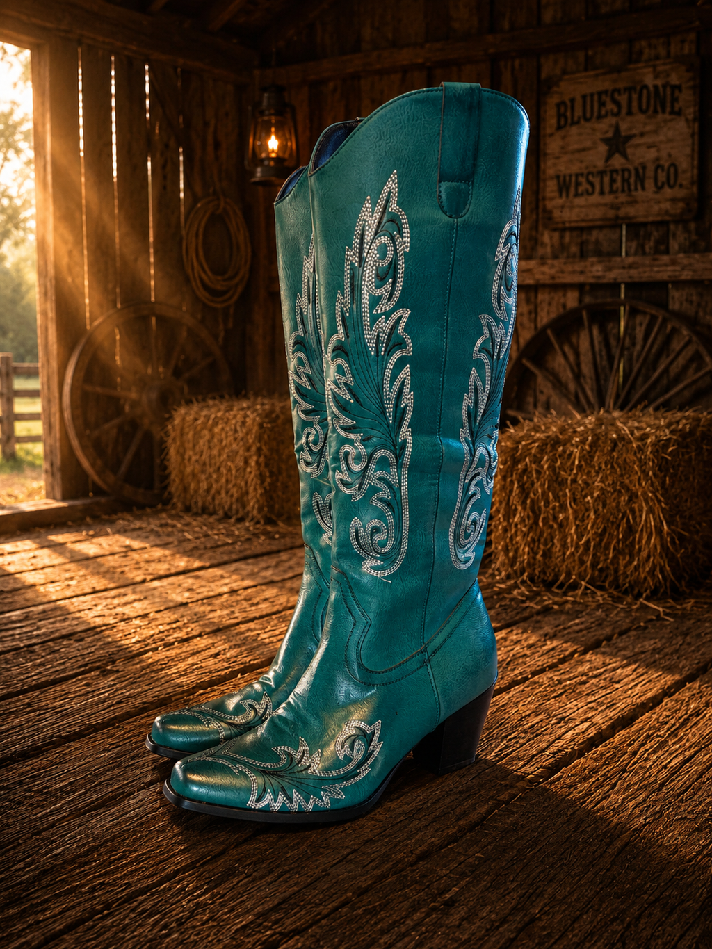 Painted Sky Western Cowgirl Boots